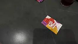 Coffee Cards Lead to Quick Sex Creampie