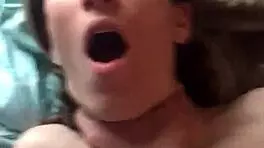 Pigtails blonde milf deepthroats before bent over doggystyle pounding