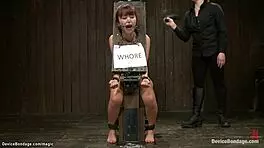 petite japanese slave bound choked whipped in rough bdsm torment