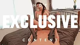 busty milf delivers warm blowjob then begs for creampie finish