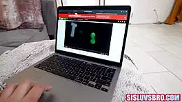 Horny teen can't resist sucking that throbbing cock POV