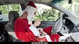 Charlotte Sins Leads Wild Christmas Orgy Fuckfest Rampage