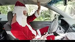 Charlotte Sins Leads Wild Christmas Orgy Fuckfest Rampage