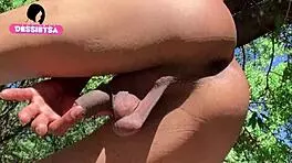 Naughty Petite Tranny Crossdresses For Wild Transsexual Fuck Session