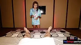 hot ass thai teen cutie gives erotic sex massage happy ending pov