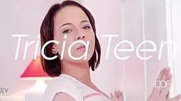 hungarian teen flaunts shaved pussy and narrow ass in miniskirt