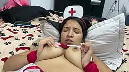 oh fuck, im poundin this bitchs tight pussy so hard lesbo style, ungh!