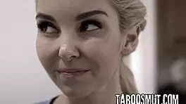 petite blonde teen rides masseuse and husband in wild threesome bang