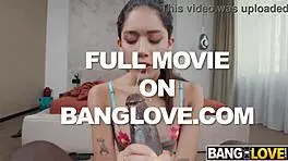 Petite Maid Carolina Guerrero Cums Hard on Big Black Cock!