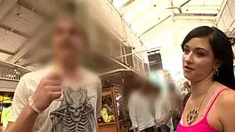 young barely legal teen bends over for hardcore cock pounding orgasm