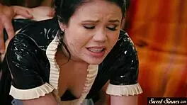 Boss Brutally Pounds Humiliated Maid Doggystyle Hard