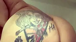 twerking with dick deep in my ass