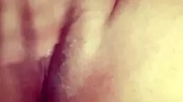 gf toys her pussy with my gift till she squirts 💦😍