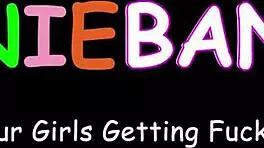 kiarra kai slurps cock then takes doggystyle pounding