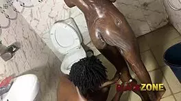 She was bathing naked so I rushed in to help her