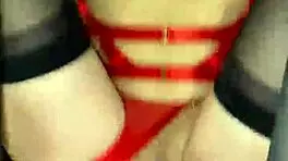 Latina girlfriend gets intense pounding in stockings