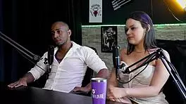 Tifany Rocha Thaisa Rocha Maria Bittencourt interracial group orgy part 1