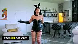 Cosplay Beca Barbie Fucked Hard by Sex Machine!