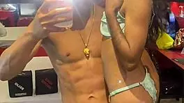 holy shit petite babe battles moreno stud for epic facial cum blast!