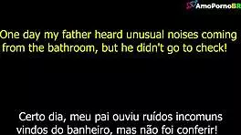 Hey why's that bathroom talk turning into hardcore anal?