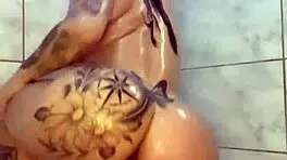 Latina Wife Lingerie Tease Plays With Tight Ass