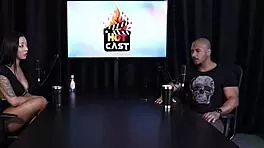 Suggestive Interview With Sexy Latina Nerd In Lingerie BDSM Casting Outdoor