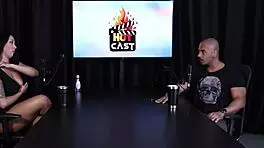 Suggestive Interview With Sexy Latina Nerd In Lingerie BDSM Casting Outdoor