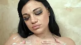 Jodie pounds Mona Azar's curves missionary style