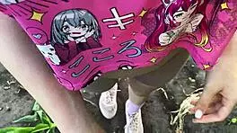 Nervous Babe in Cornfield Craves Stepbro's Monster Cock for Wild Relief!