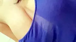 pinay wife teases milky boobs and hairy pussy begging to fuck