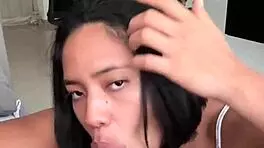 i gulp every inch of neighbor's monster cock in amateur swallow frenzy