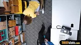 officer, why humiliate this small russian thief with your cock?