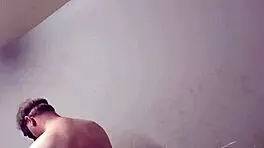 masked guy pounds petite teen standing then bends her for doggystyle after blowjob