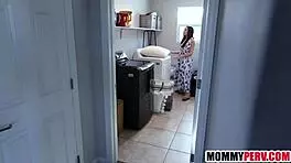 hey stepmom, caught stealing panties? suck my cock instead