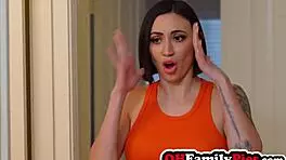 boyfriend's sloppy bj then big ass latina mounts monster cock