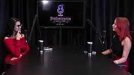 Bruna Ferrari Craves Anal in Sheer Red Lingerie Casting