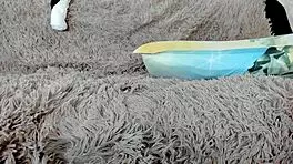 Perfect body babe poses big tits on webcam in solo tease show