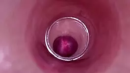 oh god, feel that deep cumshot inside my tight wet pussy closeup