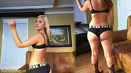 blonde bailey strips clothes rips pussy masturbates wildly