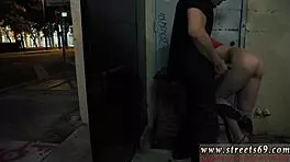 Topless teen offers massive hooters to Bruno publicly