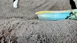 Perfect body babe poses big tits on webcam in solo tease show