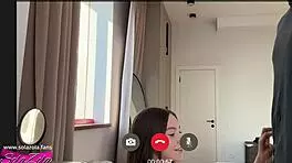 brunette in stockings sucks fucks new boyfriend cumshot