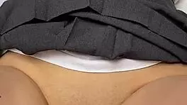 Lost Bet, Now Sucking Cock In School With Classmate.