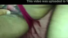 My submissive wife spreads pussy for my cock while watching tiktok sluts