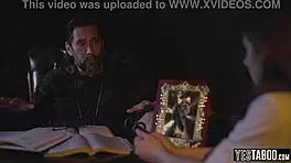 Horny Priest Pounds Curvy Teen Hard Anal Deep