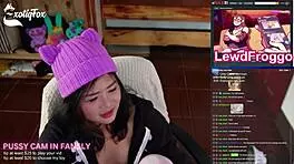 exotiqfox edges gooning live with fans in filipina frenzy