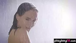 steamy shy ukrainian vi petite stripping wet pussy small tits skinny undressing