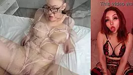 horny latina nerd big natural tits interracial bbc pov creampie orgasm