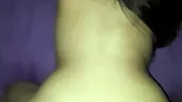 exploding with my girlfriend's big tits ass and monster cock ride