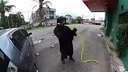 INSANE HOSPITAL HALLOWEEN behind scenes uncut nerd emo milf action